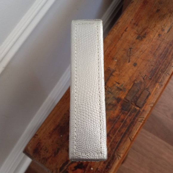 Hold Everything by Williams Sonoma Silver Leather Valet Tray - Picture 6 of 16